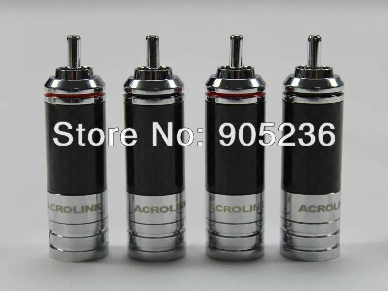 10 Noise Stopper Rhodium Plated Copper RCA Plug Caps USA Seller Top Quality