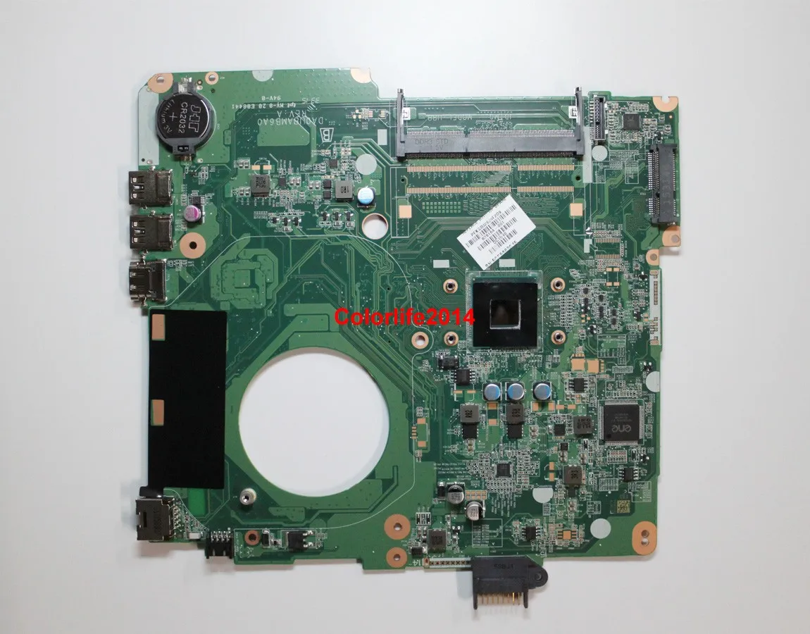 para HP Pavilion 15-F Series 828164-0001 DA0U8AMB6A0 REV: Uma placa-mãe para notebooks de laptop Funciona perfeitamente