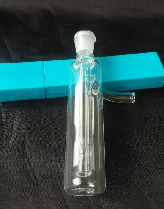 Gratis frakt ----- 2015 Ny Mini Externt Filter Hookah Transparent Glas / Glas Bong, Storlek 10 * 2cm, Lätt att bära och använda