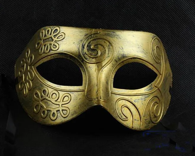 Maschere Veneziane Per Uomo - Set 2 Pezzi, Stile Vintage Per Feste E Carnevale - Foto 9