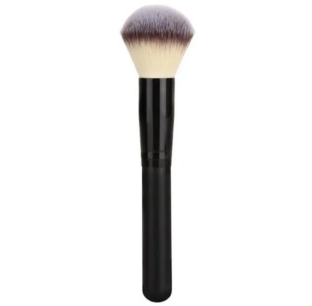 ファンデーションブラシソフトファイバーウッドハンドルパウダーブラッシュブラシフェイスメイクツールPincel Maquiagem Facial Foundation Makeup Tool4024472