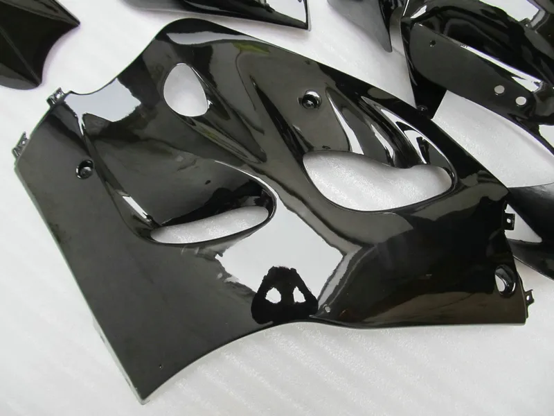 Högkvalitativ fairing kit för SUZUKI GSXR600 GSXR750 1996-2000 GSX-R 600/750 96 97 98 99 00 Alla glansiga svarta fairings Set GB2