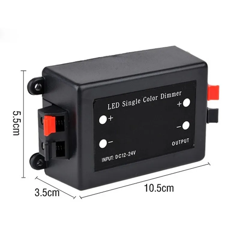 5050/3528単色LEDストリップライトをワイヤレスリモートコントローラ付きのシングルカラーLEDストリップライトを調節可能