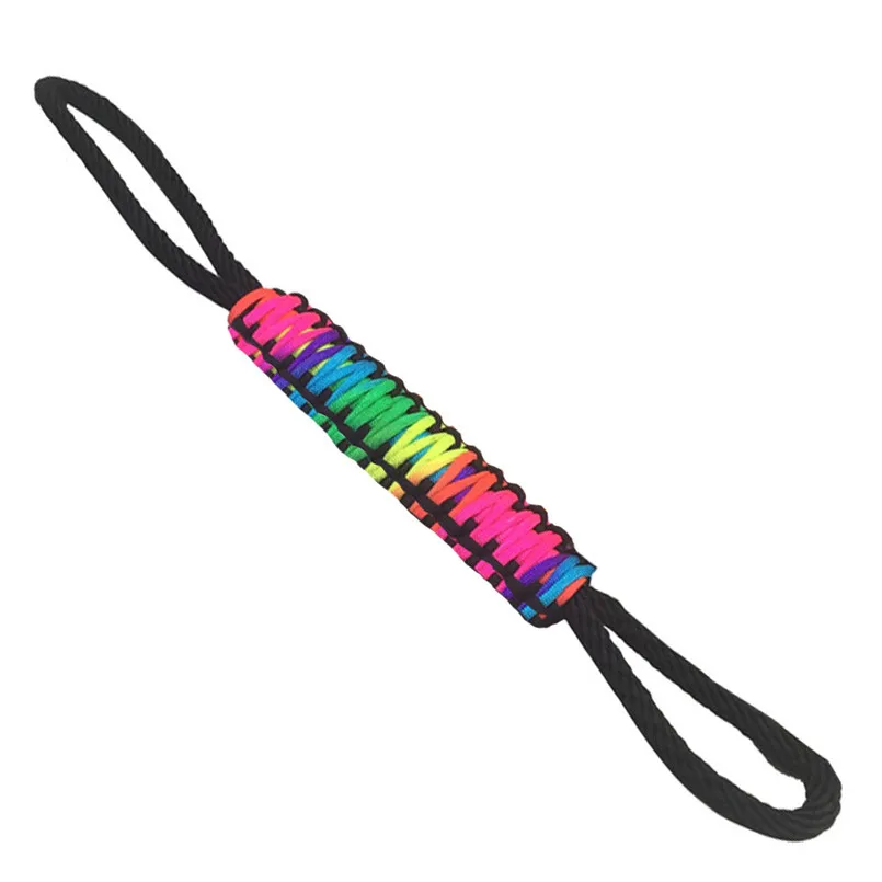 Alça paracode para o suporte ajustável de 30oz para 20oz caneca corda de poliéster mão-tecida colorida