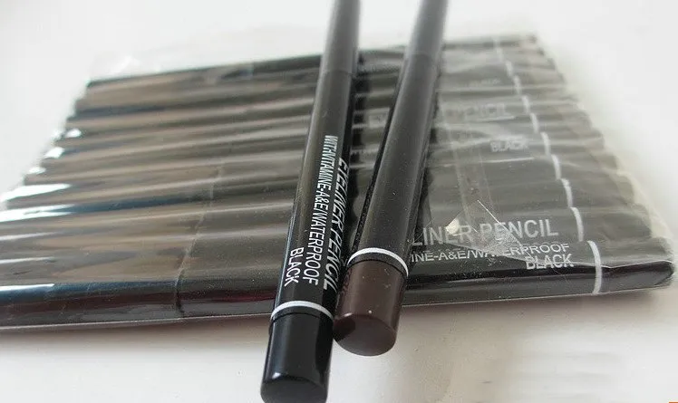 Hurtownia Makijaż Eyeliner Czarny Oko Liner Ołówek Wodoodporny Eyeliner Beauty Comestics Wysokiej Jakości Długotrwały