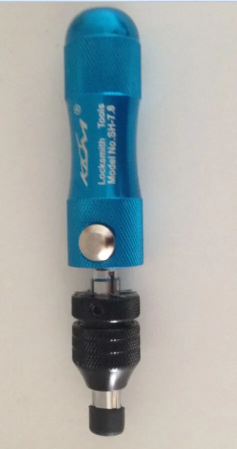 High Quality KLOM 7 Pin 7.5mm 7.8mm Tubular Lock Pick Set Locksmith Tools Adjustable Manipulation Lockpick Tool