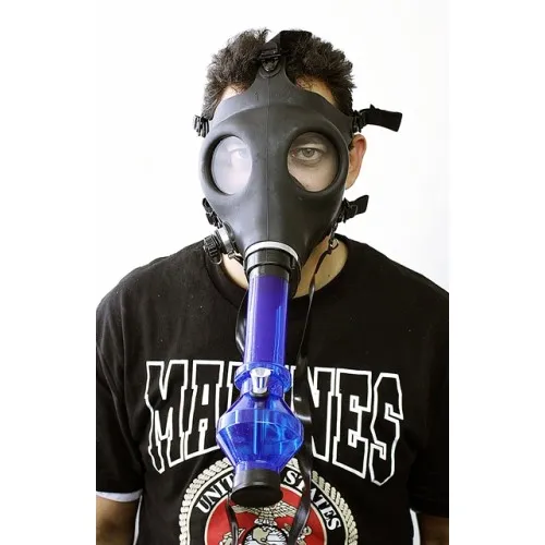 New Best Mask bong Gas Mask Water Pipes Tobacco water pipe Sealed Acrylic Hookah Pipe - Bong - Filter Smoking Pipe