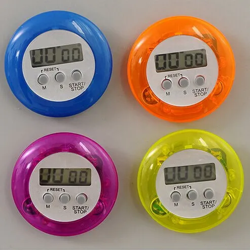 novelty digital kitchen timer Kitchen helper Mini Digital LCD Kitchen Count Down Clip Timer Alarm fast shipping