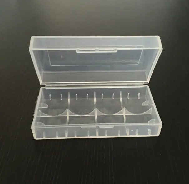 In voorraad Plastic Batterij Case Doos Veiligheid Houder Opslag Container Kleurrijke Pack Batterijen voor 2 * 18650 of 4 * 18350 Li-ion Batterij E-CIG DHL