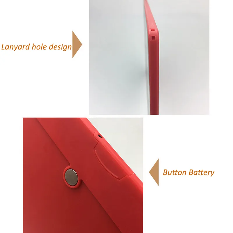 Tavolette LCD colorate da 97 pollici Tavole da disegno Tavolette grafiche portatili sottili scrittura a mano Tavolette grafiche senza carta con penne stilo Chri8183622