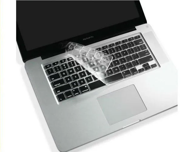 TPU Crystal Guard Keyboard Huidbeschermer Case Ultradunne Helder Transparante Film MacBook Air Pro Retina 11 13 15 Waterdicht