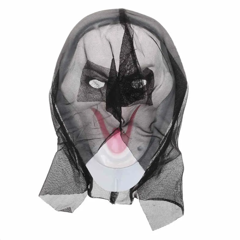 Masques de fête Masque d'horreur Screaming Witch Full Face White Volto Cosplay Masques vénitiens de Mardi Gras pour Halloween Boules de mascarade Costume Party Supplies