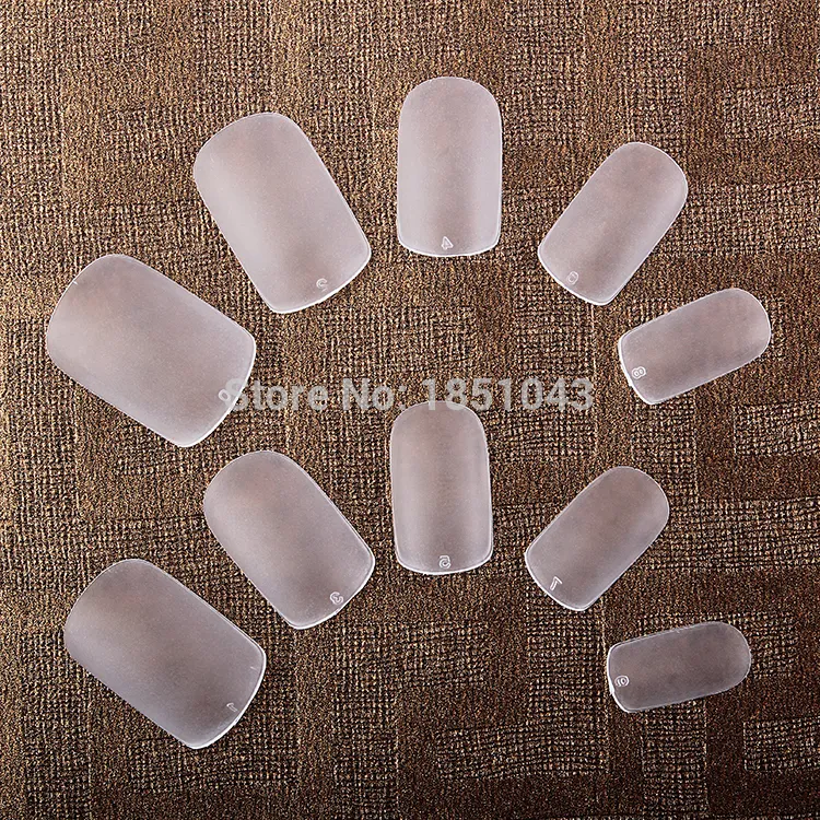 Wholesale-ultrathin Full Cover Airbrush Tips False Nails French Acrylic Artificial Nail Art Tips 500pcs