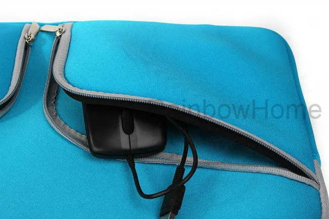 Slim Laptop Protective Case dragkedja påsar ärmspåse handväska för MacBook Air Pro Retina 12 13 15 tum förvaringsresor Hållbara