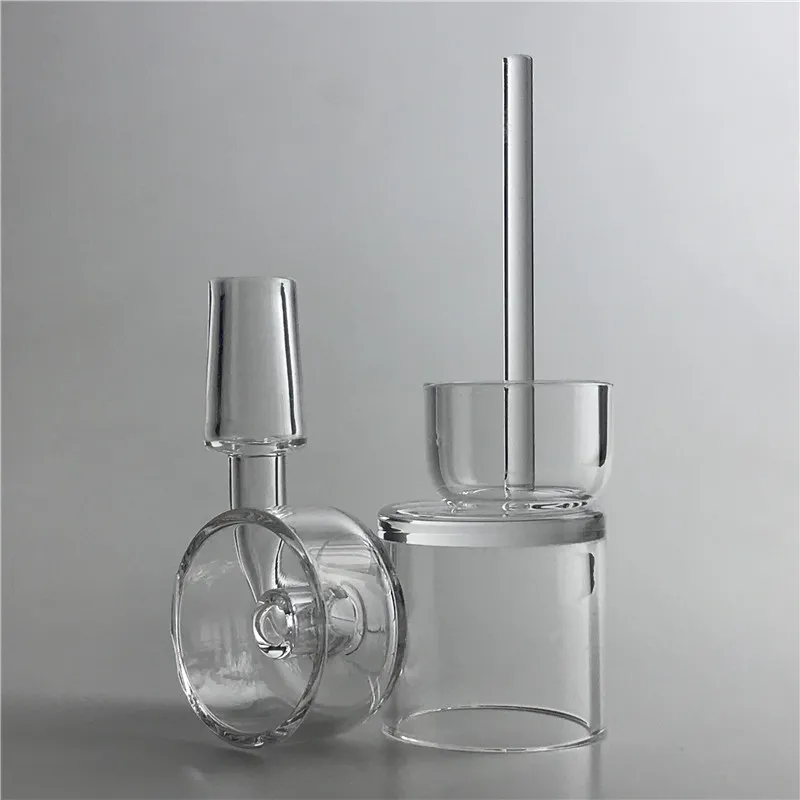 30mm XXL Quartz Banger Infoga Carb Cap Dabber Thermal Phat Skilletspik med platt topp tjock botten 10 mm 14mm för glasvattenrör