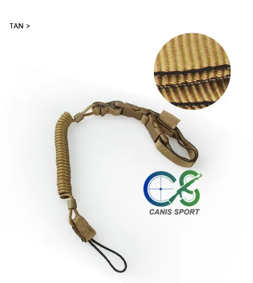 AirSfot Accessories Canis Latrans Pistool Lanyard Belt Loop Gun Sling Tactical Sling Sling voor jagen op CL13-0049