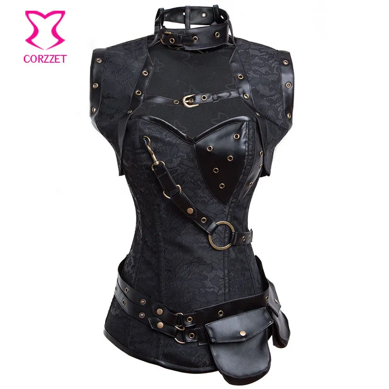 Corzzet Steampunk Clothing Women Corsets And Bustiers Plus Size Corset  Gothic Corselet Feminino Espartilhos Burlesque Costumes From Erindolly360c,  $53.61