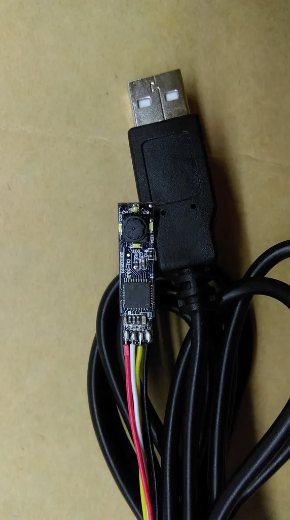 usb kablosu ile 8mmx28mm USB Endoskop kamera modülü