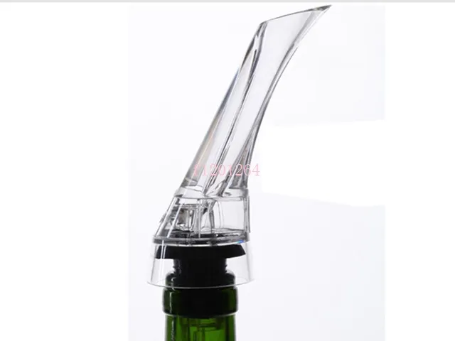 Darmowa Wysyłka 2015 Nowy Essential Set Szybki napowietrzający Czerwony Wino Nakerak Butelka Decanter Mini Travel Aerator Hot Drop 80 sztuk / partia