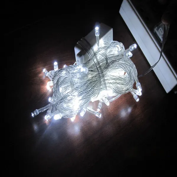 10M mâle femelle fin branchez la chaîne de LED de lumières de Noël flash mariage étanche lumières partout dans le ciel étoile