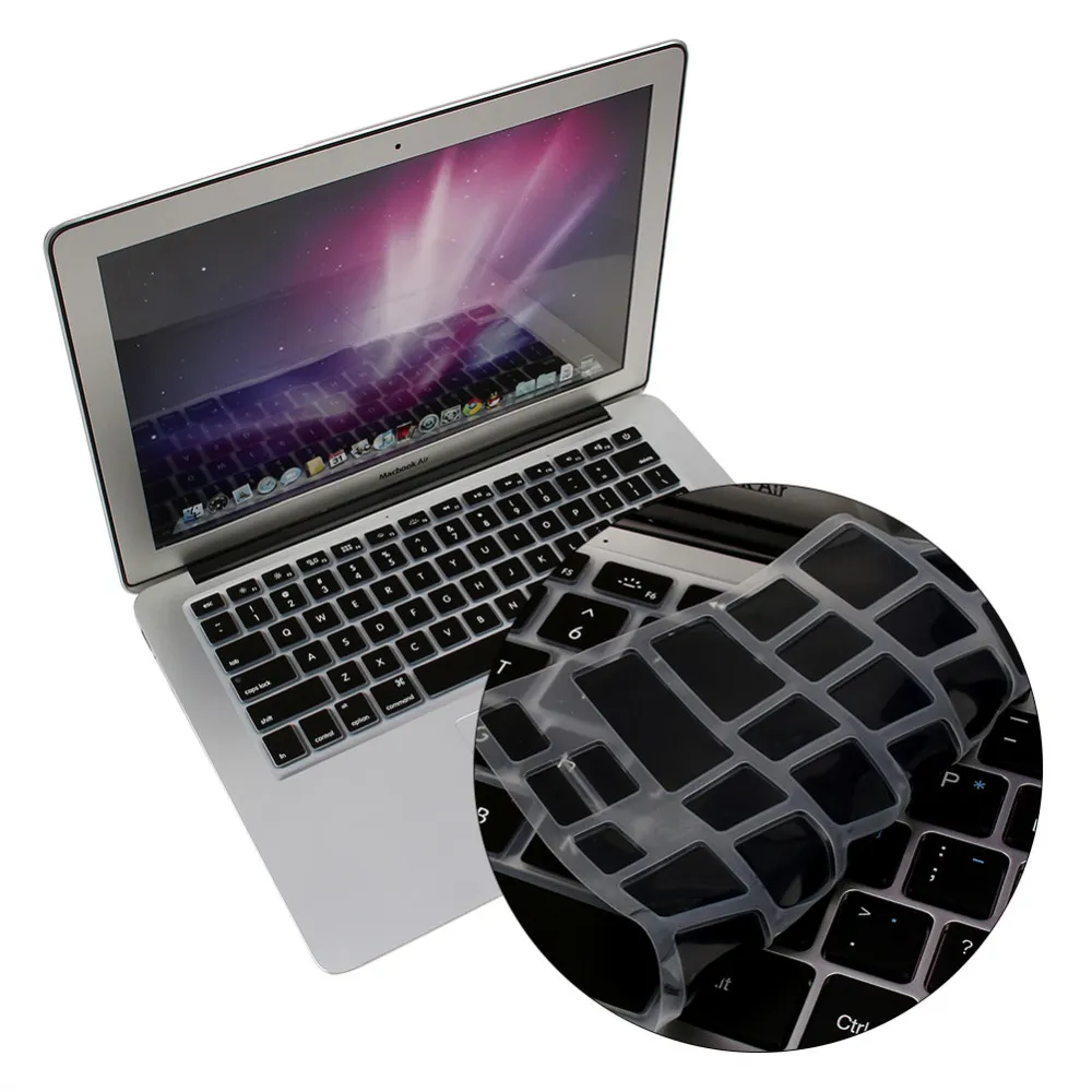 System-S Silicone Keyboard Cover QWERTZ German Keyboard Cover Protector For MacBook Pro 13 Inch 15 Inch 17 Inch IMac MacBook Air 13 Inch In Pink - 9