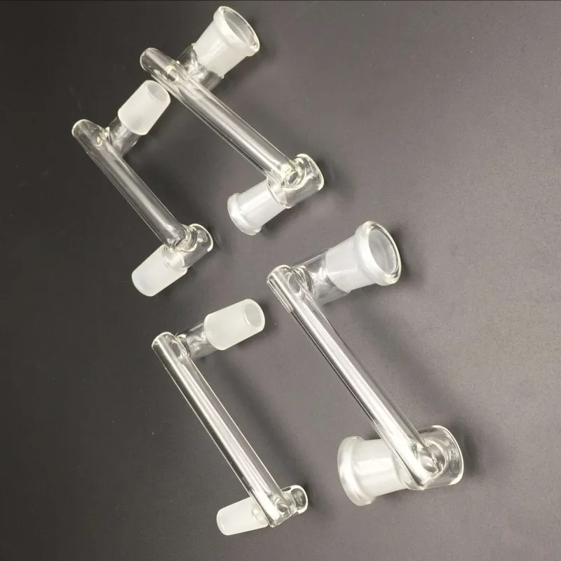 Verre Drop Down 10mm / 14mm / 18mm Mâle à Femme Beaucoup de tailles Fumer Adaptateur Convertisseur Connecteur pour Tuyaux d'eau