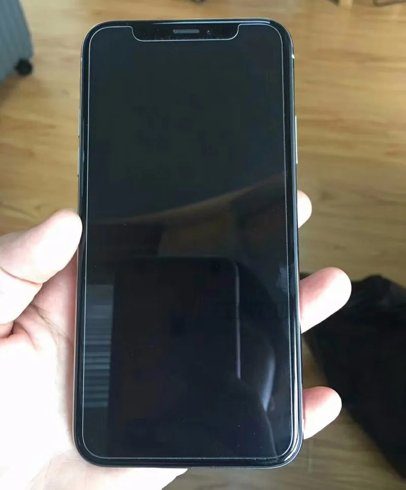 Para iphone x 8 8 plus 6 s protetor de tela de vidro temperado para samsung s6 edge s8 nota 8 proteção filme claro sem pakcage