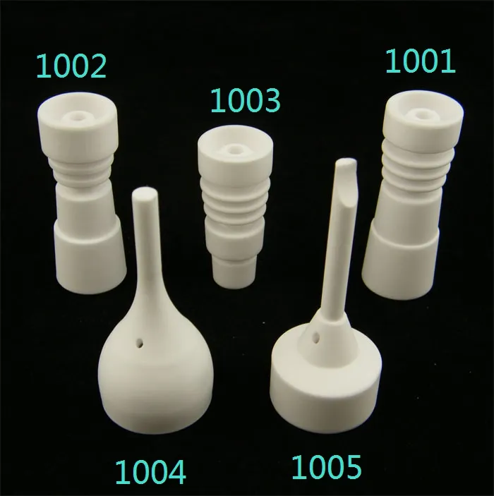 14mm&18mm domeless ceramic nail with male female carb cap joint GR2 titanium nail domeless titanium nail