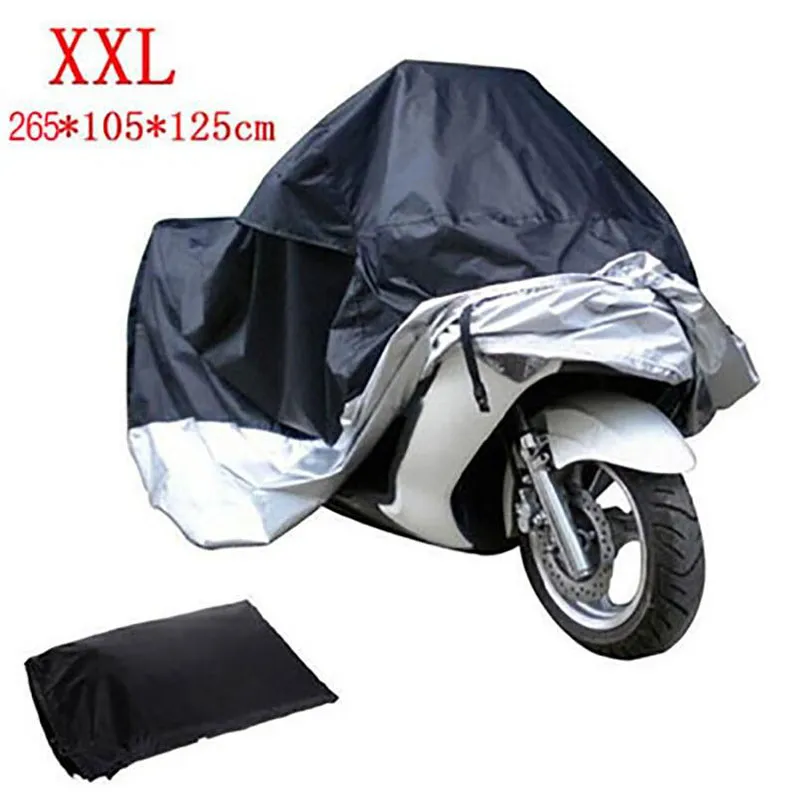 TKOSM S M L XL XXL XXXL Waterproof Outdoor Indoor Motorcycle Cruisers Street Sport Bikes Cover UV Protective Motorbike Rain Dust