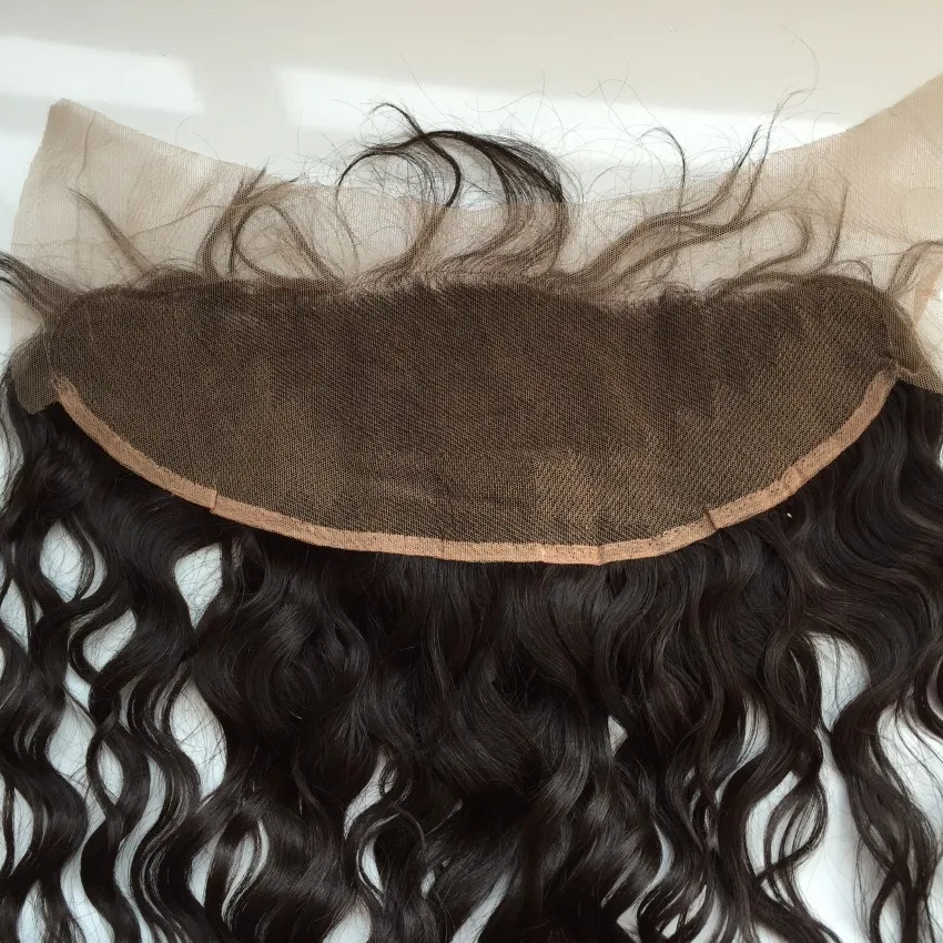 Brazilian Water Wave Ear To Ear Lace Frontal Closure 13x4 Bleached ...