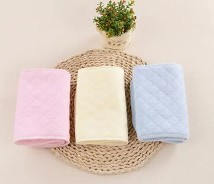 Fraldas reutilizáveis de algodão ecológico de 3 camadas, 20 peças, lavável, fralda de pano para bebê, micro fralda infantil 3710796