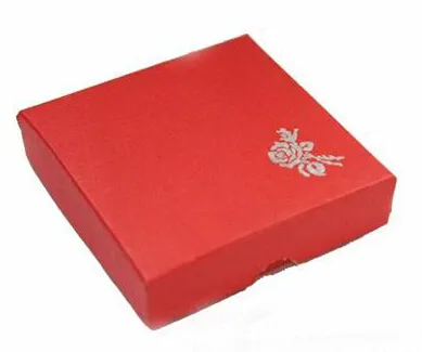 9cm * 9cm * 2cm vierkante doos armbanden box geschenkdoos