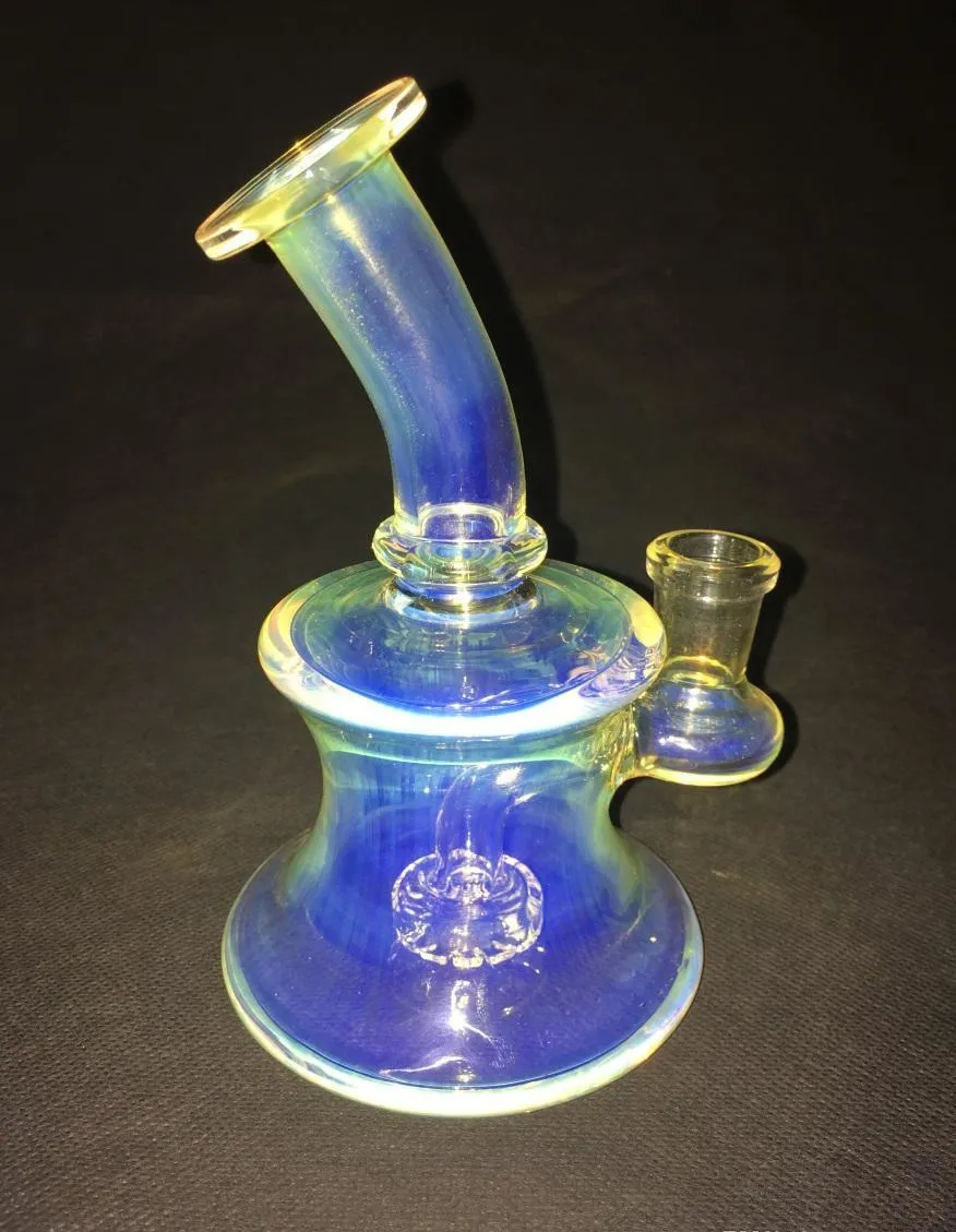 Cachimbas de vidrio, colector de cenizas de 14mm con filtro de agua y percolador, último diseño