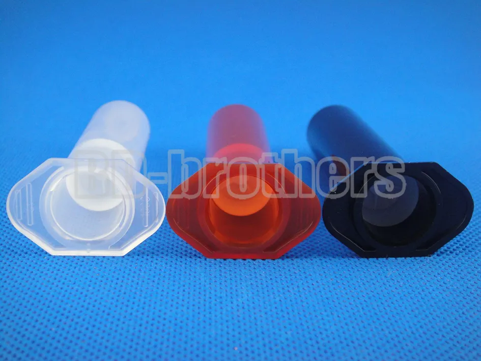 5CC Amber Syringe Barrels Amber/Black/Clear / UV Block Cartridge 