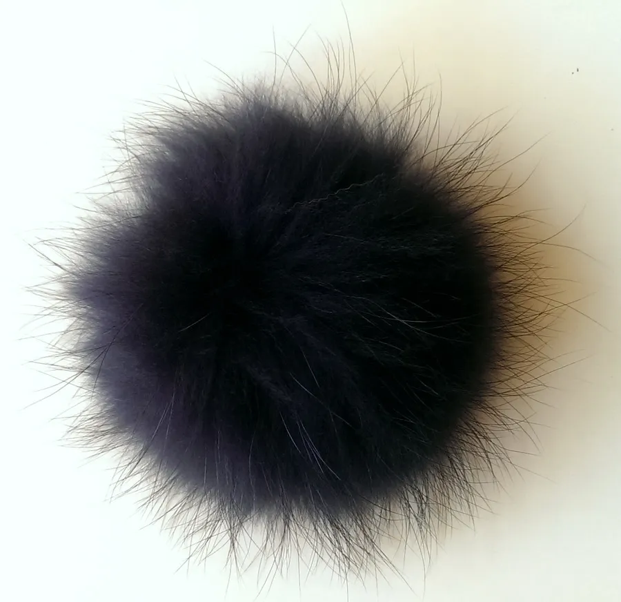 15cm raccoon fur Pom Pom ball fashion decorations accessories set284r