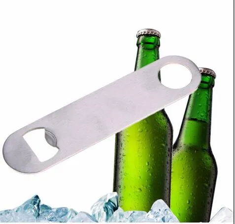 by DHL or EMS Speed Bottle Cap Opener Unique Large Flat Stainless Steel Remover Bar Blade