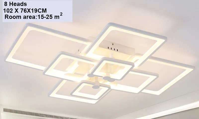 LED Light Modern LED taklampor 110V 220V för vardagsrum LUMMINARIA LED Bedroom Fixtures Indoor Home Dec Ceiling Lamp