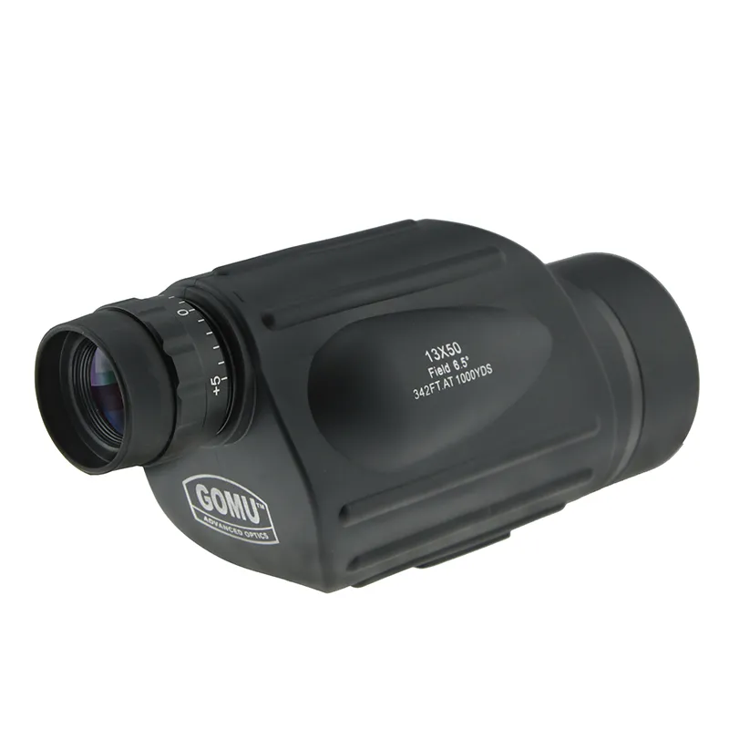 13x50 High Powered Monocular Telescope - Ljust och tydligt utbud av vyn - Vattentät, Fistroof - För fågelskådning