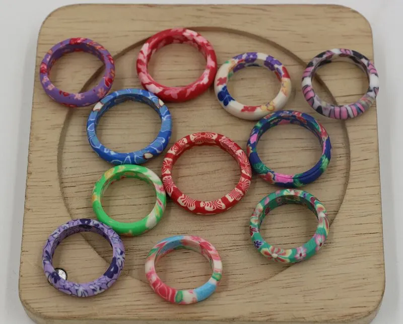 Fimo rings shop