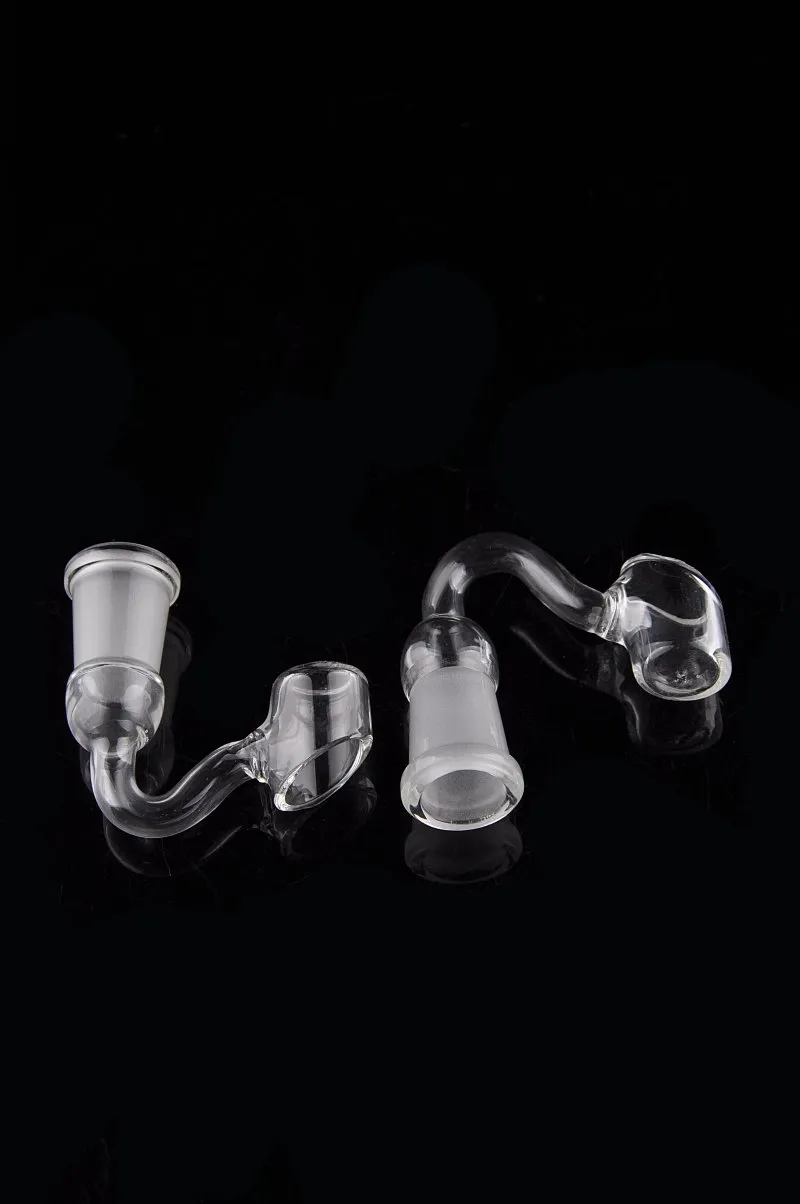 Adaptateur de bol en verre de 14mm 18mm Accessoires pour fumer 14mm Banger en verre de quartz Plates-formes pétrolières EN STOCK Livraison gratuite