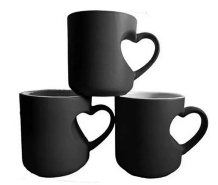 love cup Coffee Mug for lovers 350ML with red and white color ceramics coffee cup C015390768