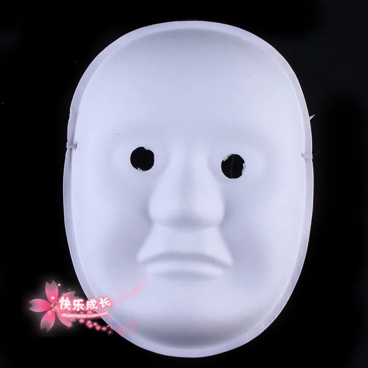 Thicken White Full Face Pulp Silicone Mask For DIY Fine Art Painting Eco  Friendly And Decorative From Zuotang, $41.81