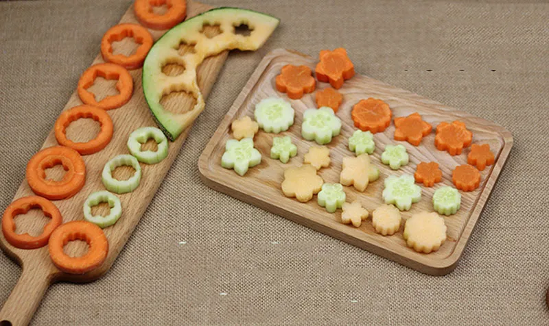 Coineurs de légumes biscuits à fleurs coupeurs moule froids outils de légumes