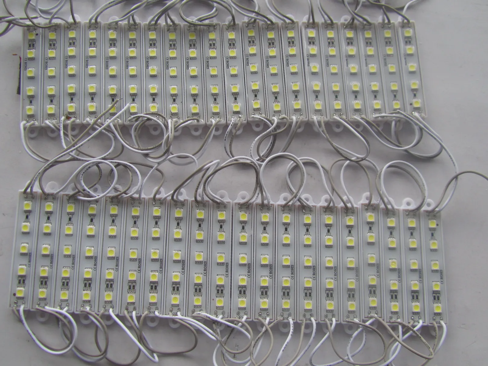 backlight Led Module For Billboard LED sign modules Christmas lamp light 5050 5 LED RGB Green Red Blue Warm White Waterproof DC 128327058
