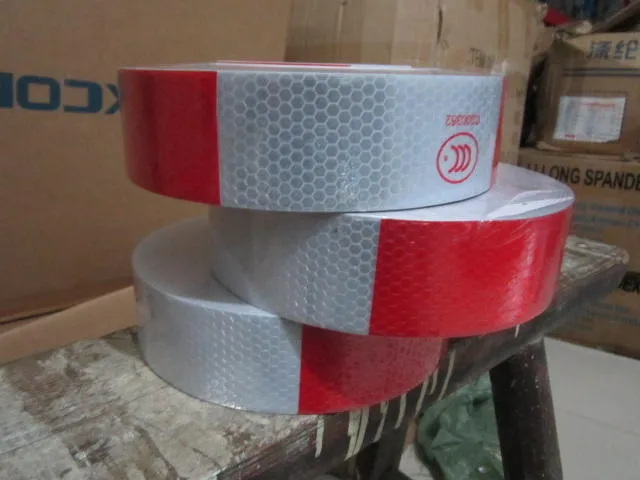 300M/Roll 500*5cm Reflective Tape For Car/Truck Cheap Wholesale Adhesive Warning Tapes From China