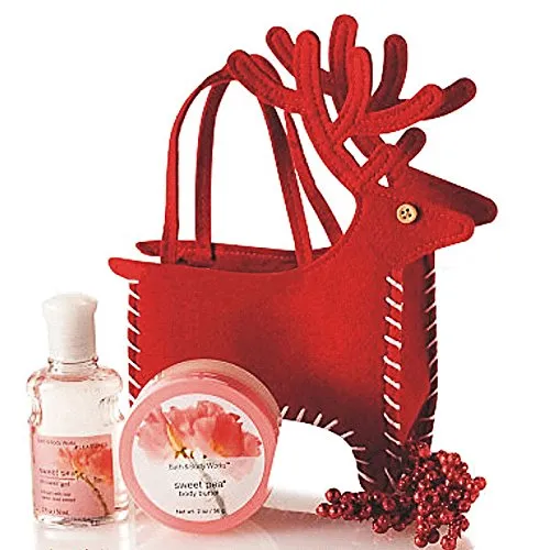 크리스마스 사탕 가방 산타 사슴 순록 손 가방 선물 홀더 크리스마스 취급 선물 가방 주머니 위대한 선물 아이디어
