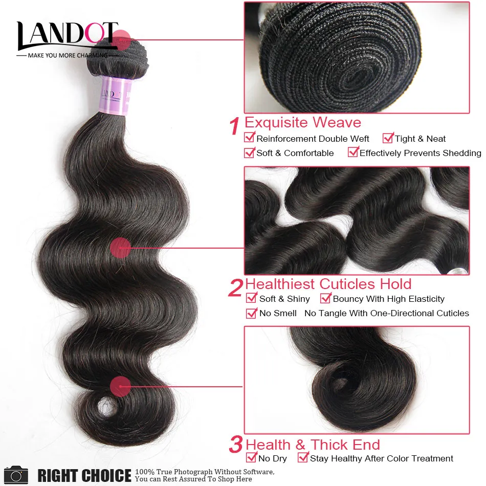 9A Grade Onverwerkte Peruaanse Maagd Haar Body Wave 100% Menselijk Haar Weave Bundels 3 stks Natuurlijke Kleur Zachte Volledige Peruaanse Golvende Haarextensies