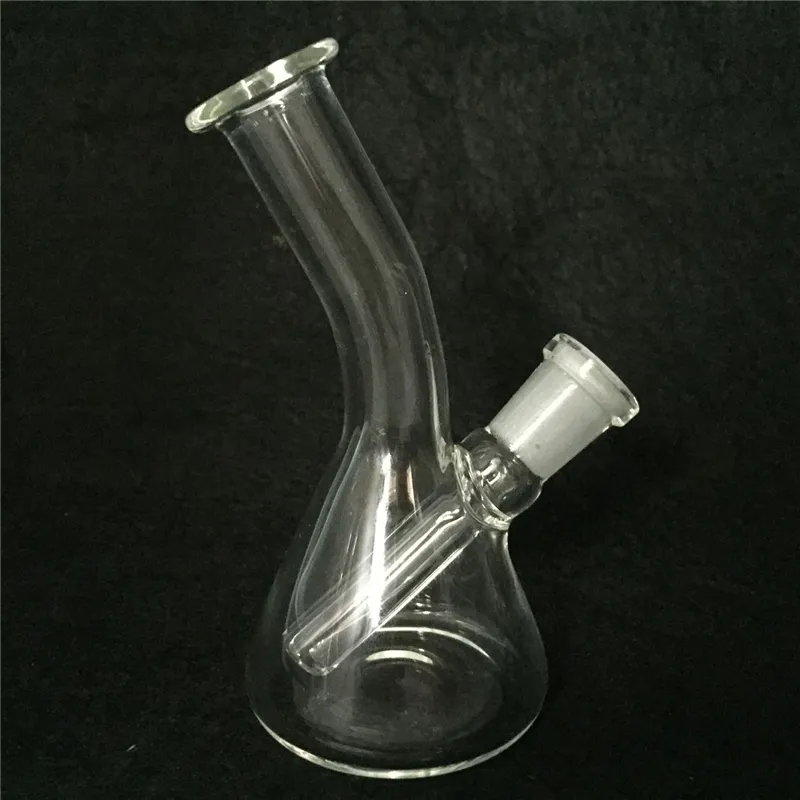 Billiga glasolja Rigar Bongs Vattenrör med 10mm 14mm Kvinna Mini Pyrex Oil Rigs Glas Bong Tjock Recycler Oil Rig för rökning