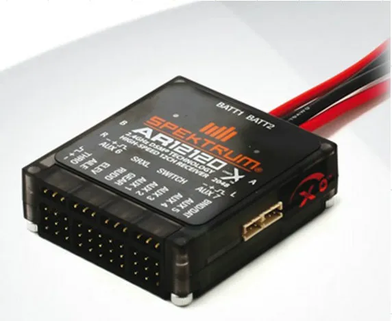 Försäljning AR12120 DSMX / Xplus Spektrum Receiver 12-Channel PowerSafe Receiver DSM2 och DSMX Radio Systems Gratis frakt
