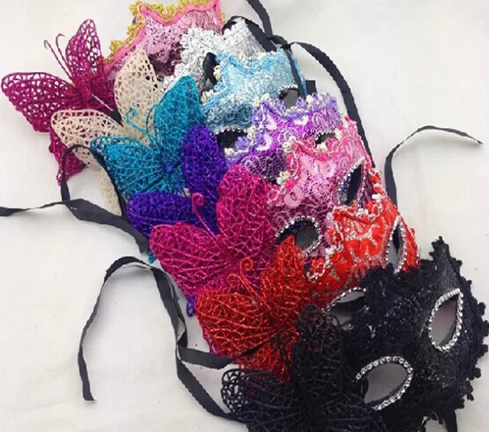 5 Máscaras De Encaje Venecianas – Estilo Dama, Ajustables, Ideales Para Halloween, Carnaval Y Fiestas De Disfraces